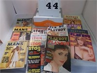 Play Boy, Man and Stag Books 70 & 80s