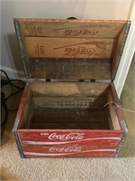 HANDMADE COCA COLA TRUNK FROM CRATES