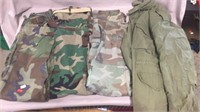 Military Pants & Field Jacket