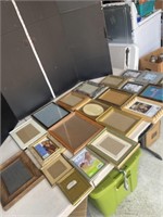 Assorted picture frames