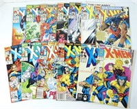 (12) 1991-92 MARVEL COMICS THE UNCANNY X-MEN