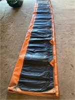 Orange Tarp 14.5 ft x 8 ft approximately