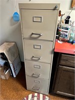4-Drawer Metal Filing Cabinet