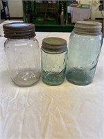 Lot of 3 jars. 2 Boyd’s and a Crown.