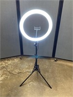 LED Ring Light W/Tripod 15"x48”