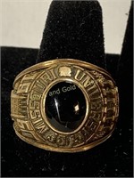 10K Gold VTG 1950 University of Missouri Ring