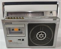 Vintage Sony Am/Fm Cassette Player