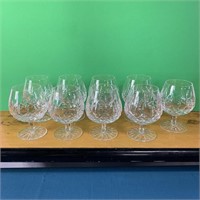 Set 11 Waterford Bourbon Glasses