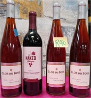 N - LOT OF 4 BOTTLES (R40)