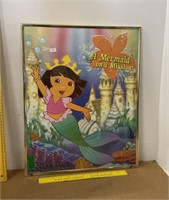 Dora Mermaid On A Mission Framed Poster