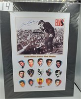 Elvis Presely Collectable Guitar Pick Set.