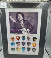 Jimi Hendrix Collectable Guitar Pick Set.