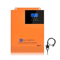 Open Box Eco Worthy All-in-one Inverter Built in 3