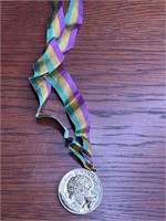 Bacchus 1986 Mardi Gras Medal
