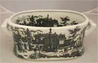 Transferware small tub