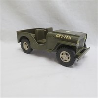 Tonka US Army Jeep - Commander - 1960's - Metal &