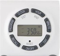7-Day Indoor Plug-In Digital Polarized Timer