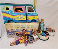 Vintage Barbie & Barbie Beach Bus