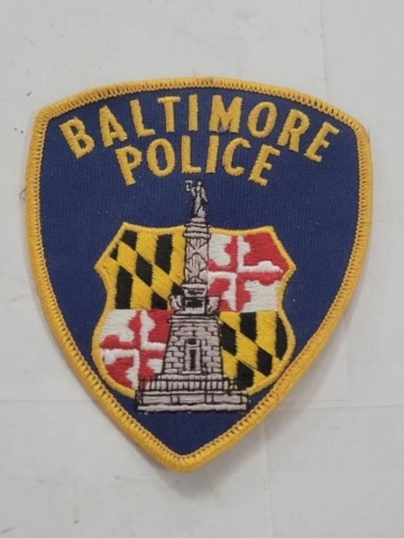 Baltimore Police Badge