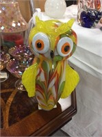 Art glass owl