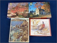 (4) Vintage Puzzles, the Guild ones are sealed,