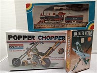 Popper Chopper model kit, the Casey Jones train