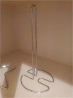 Silver Paper Towel Holder