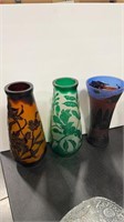 SHADOW GLASS VASES