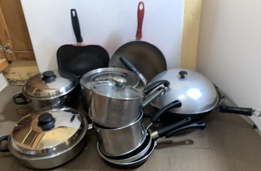 Sears Brand Pots and Pans, etc.