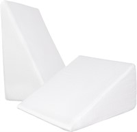 Wedge Pillow with Memory Foam Top, 24x24x10