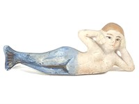 Bisque Mermaid Mini Figurine 3.25", Japan