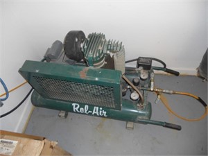 Rol-air construction compressor