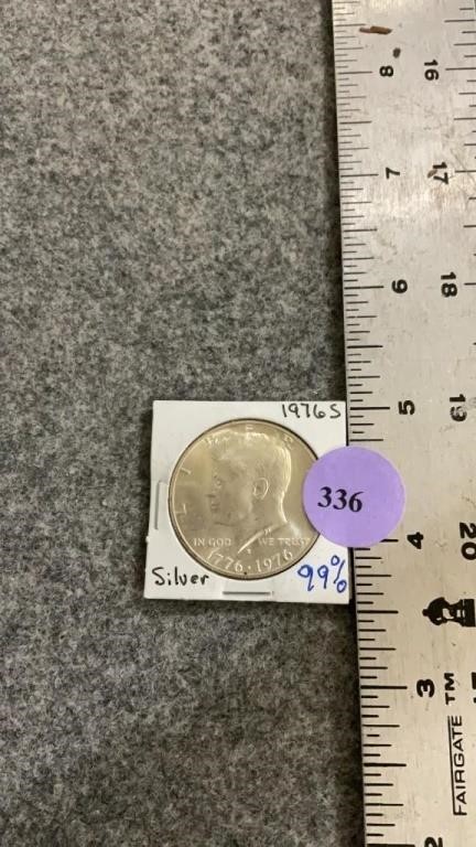 1976 half dollar coin