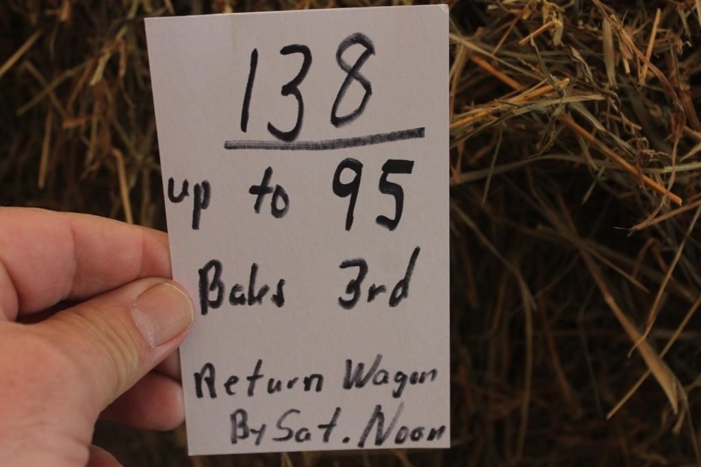 Hay, Bedding & Firewood Auction#20 (5/15/2024)