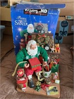 Fabric Mache Santa