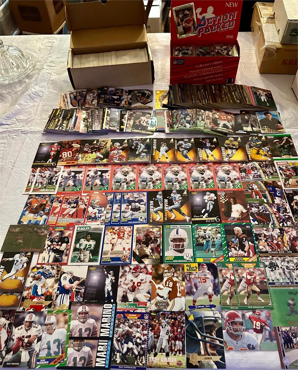1000+ Football Trading Collector Cards