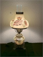 Vintage L & L WMC  Electric Lamp Owl / Pinecone