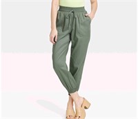 Women's High-Rise Modern Ankle Jogger Pants