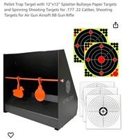 Pellet Trap Target with 12"x12"