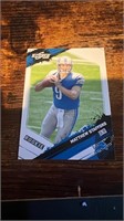 2009 Score Matthew Stafford Quarterback Rookie