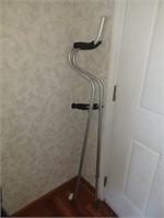 pair of TALL open crutches