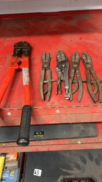 Bolt cutters and tools