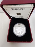2011 Special Edition Proof Silver Dollar