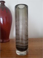 Glass Bud Vase, Czech Made