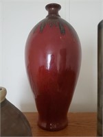 Red/ Brown Seed Style Vase