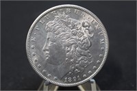 1891-S Morgan Silver Dollar Excellent