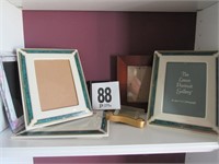 (7) Picture Frames (3 Are Lenox)