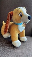 Large new plush Disney Store Lady and the Tramp