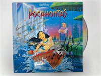 Autograph COA Pocahontas Laser Disc