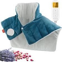 Blue Comfytemp Neck Weighted Heating Pad A4